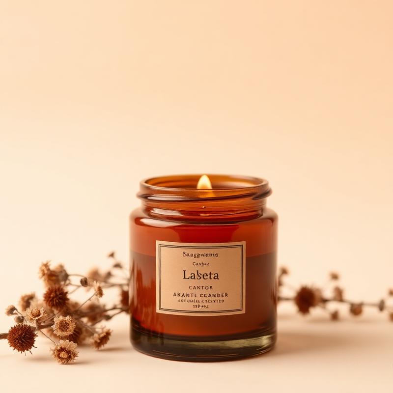 Vela Aromática Âmbar 180g